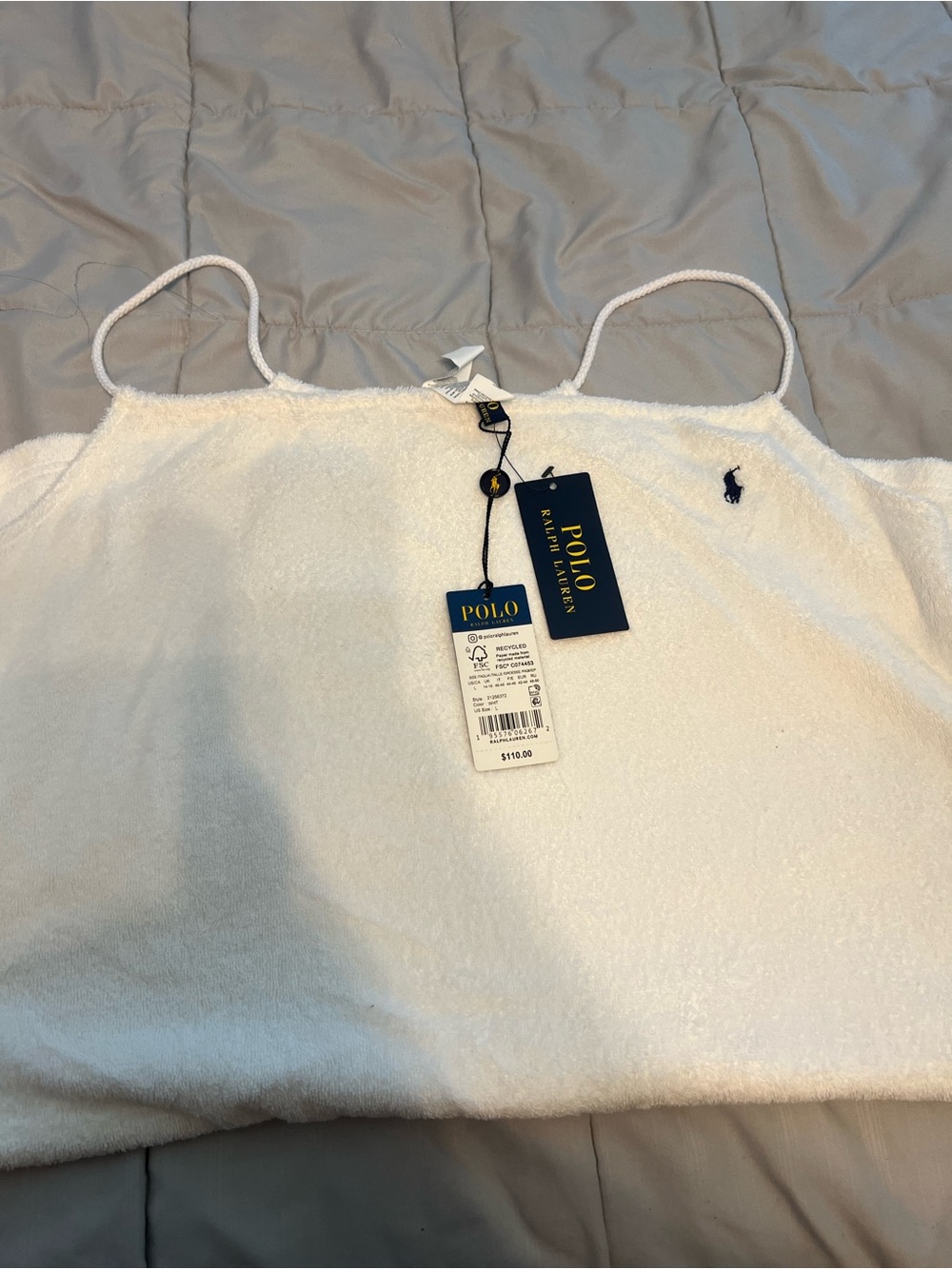 Polo Ralph Lauren Terry
Drawstring Cover Up Dress - Picture 4 of 8
